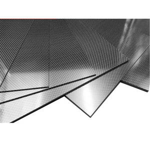 Plaque personnalisée en fibre de carbone T700 3K en feuille de fibre de carbone et résine de la taille souhaitée - Product Image 4