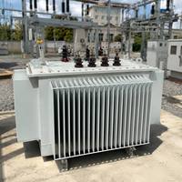 Transformateur de distribution immergé dans l'huile S20 11kV 33kV 1600kVA 3 MVA personnalisé, le plus vendu, pour réseau électrique urbain à haute efficacité