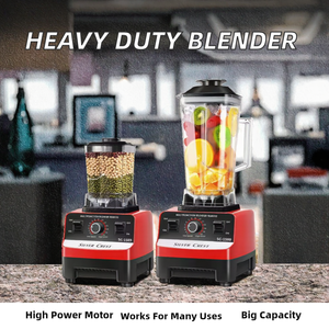 Electrodomésticos de Cocina 2025, Licuadora <span class=keywords><strong>Moulinex</strong></span> Silver Crest Sc-1589, Motor de Cobre Puro de 4500w, Procesador de Alimentos 2 en 1, Mezclador de Smoothies - Product Image 1