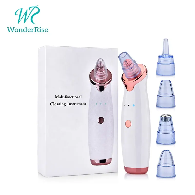 Electric Facial Nose Pores Cleaner Blackhead Vacuum Rechargeable Blackhead Remover Vacuum Pore Cleaner