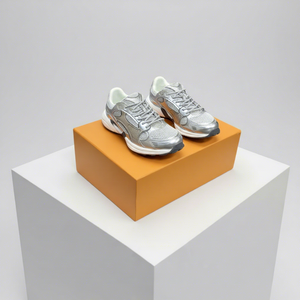 Chaussures de sport de luxe haut de gamme, nouveau style, à lacets, en maille légère, décontractées, respirantes, semelle EVA souple, pour printemps, été, hiver - Product Image 1