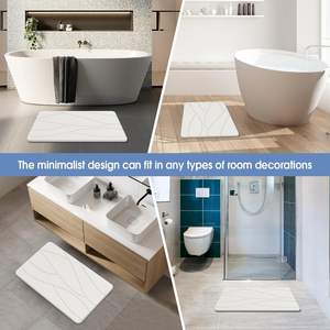 Alfombrillas de Piedra de Diatomita Antideslizantes con Diseño Personalizado, Absorbentes de Agua, para Baño y Encimera de Cocina - Product Image 5