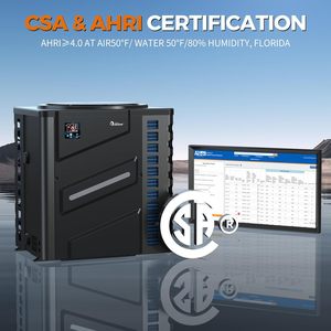 Bomba de Calor Dr Heater Dr 1400Hp 140000 Btu para Piscinas Elevadas y Enterradas con Wifi Inteligente - Product Image 6