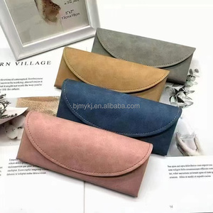 תיק משקפי ראייה אופנתי חדש לשנת 2026, נרתיק משקפיים הניתן להתאמה אישית, לוגו פרטי בהתאמה אישית, נרתיק משקפי שמש רך מעור PU - Product Image 5