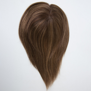 ท็อปเปอร์ผมมนุษย์ระบายอากาศได้ดีสำหรับผู้หญิงสีผมบางๆสำหรับฤดูร้อนของ2025 - Product Image 6