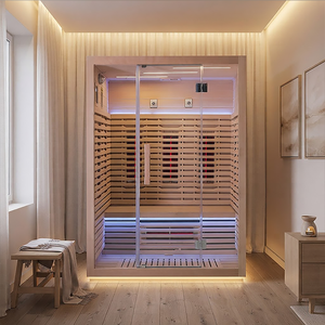Factory Direct Sale 3 Person Indoor Infrared Full With <b>Speakers</b> for Villas Relaxation and Detox SR-IHE301 & High End Desig - Product Image 1