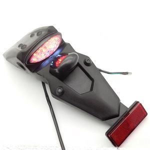Accessoires pour motos, éclairage de garde-boue de moto, support de feu arrière LED, ensemble complet de feu arrière de garde-boue, feu arrière de moto - Product Image 6