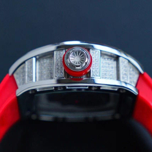 Reloj de titanio y diamantes de alta calidad, tamaño 43X51X17mm, movimiento mecánico de cuerda manual, reloj de lujo y moda. - Product Image 2