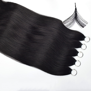 Extensiones vírgenes europeas FYD, tienda en línea, fabricación de <span class=keywords><strong>Estenciones</strong></span> humanas, extensión de cabello de plumas Remy, cabello de ganchillo 100 humano - Product Image 5