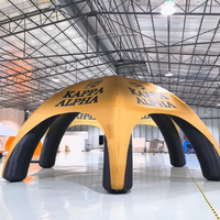 Tente gonflable portable personnalisée avec logo et couleur sur mesure, imprimée UV, imperméable, dôme à air, auvent, gazebo, pour salon professionnel et publicité