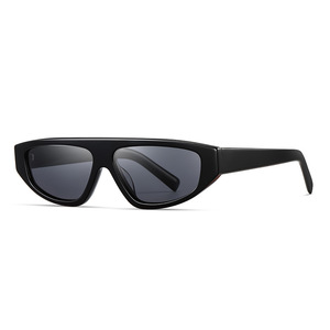 Rectangular Retro Polarized Full Rim UV400 Unisex Sunglasses Custom Logo Fashion Eyewear - Product Image 5