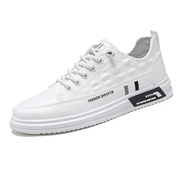 Up-3564r neue Mode Männer Freizeit schuhe Walking Style Weiß Sport Flache Schuhe