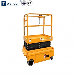 Plataforma Elevadora de Tijera Mini de 5.8m y 240kg para Uso en Supermercados, OEM Disponible - Product Image 6