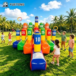 Gioco Interattivo Yuetong per Lancio degli Anelli, Divertente per Adulti e Bambini, Noleggio per Feste, Gioco Gonfiabile Interattivo - Product Image 1