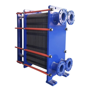 เครื่องแลกเปลี่ยนความร้อนแบบแผ่นเกรดอาหารทำจากสแตนเลส1000L เย็นนม500L 200L - Product Image 4