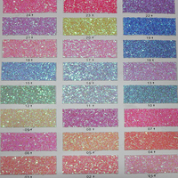 Tissu en similicuir PUL écologique à paillettes de 1,2 mm d'épaisseur, gaufré, idéal pour les accessoires en similicuir, les sacs ou les chaussures – Vente chaude