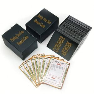 Custom Gift Games Packaging Design Candlestick Reference Stock Market Trading Flash <b>Cards</b> - Product Image 3
