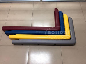 Rembourrage et protection de panneau de basket-ball <span class=keywords><strong>Pro</strong></span> Mold de 60 mm coloré avec PU et verre trempé, couleur personnalisée - Product Image 5