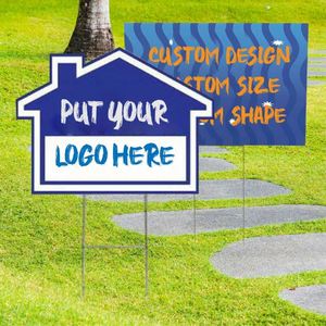 Custom Bulk Yard Signs-Lightweight Plastic/PVC Eco-Friendly & UV Proof Custom Sizes for Happy Birthday Celebrations - Product Image 1