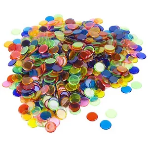 Bingo Markers 1000 Pack Of 3/4-inch Bingo Chips For Bingo Games