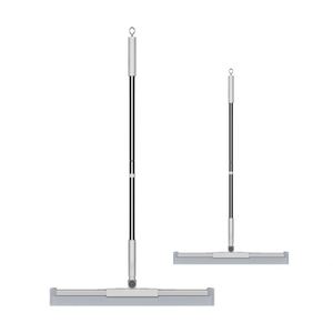 Nueva Escoba Mágica Multifuncional de Silicona, Raspador de Piso, Limpiador de Baño con Mango Extensible para Limpieza - Product Image 1