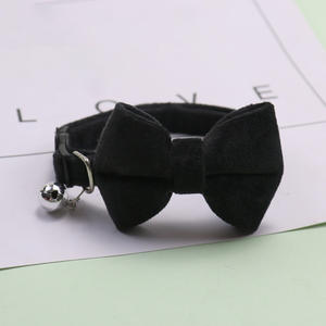 <span class=keywords><strong>Collar</strong></span> de gato con Lazo de terciopelo, <span class=keywords><strong>collar</strong></span> de gato con hebilla de seguridad, suministros para mascotas, campana, <span class=keywords><strong>collar</strong></span> antiasfixia, decoración al por mayor - Product Image 5