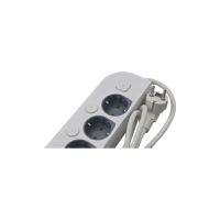 E-SUN Vielseitige Funktionalität 4*AC-Steckdosen 3*USB-Anschlüsse Steckdosenleiste Mit Einzelschaltern 6-Wege-Steckdose Mit Langer Verlängerung