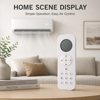 Télécommande FAN avec portée de 8 à 12 m, 4 boutons pour appareils électroménagers, PC, boîtier