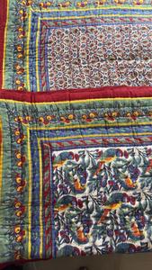 Top qualité Look Vintage indien Vintage KanthaWork couette cousu à la main coton imprimé motif pour couvre-lit jeter/Gudari/couverture - Product Image 6