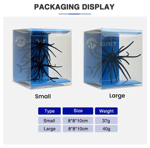 Grensoverschrijdende Lokken Slechte Nieuwe Bionische Zee-egel Tpe-Probleem Slechte Zwarte Put Water Galblaas Bal Drijvend Zacht Slecht - Product Image 2