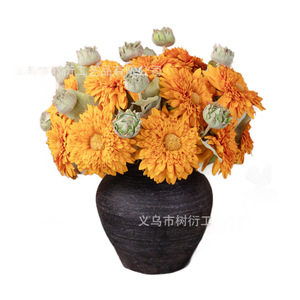 Fleurs artificielles, bouquet de fleurs en soie Primrose, décoration de mariage, décoration de la maison, artisanat de tissage, Chine - Product Image 5