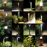 Lámpara LED para Jardín Exterior Impermeable IP65, Entrega Rápida en 15 Días, Cuerpo de Aluminio, Alimentación CA