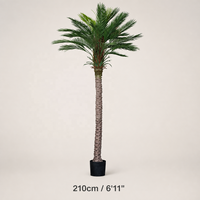 3 tailles de palmiers artificiels en PE, palmiers Areca artificiels pour la décoration de la maison, du bureau, de l'hôtel, vente en gros, approvisionnement en vrac, directement de l'usine