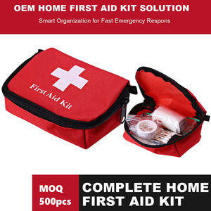 Ori-power Portable Red Mini Sports First Aid Kit Bag Medical Emergency Bag for Outdoor Walking <strong>Hiking</strong> Car Travel <strong>Gift</strong> - Product Image 1