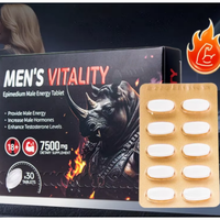 Comprimés de vitalité pour hommes de haute qualité OEM, comprimés naturels à base de plantes pour booster l'énergie masculine, complément alimentaire pour adultes