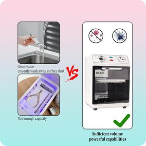 Stérilisateur d'outils à ongles haute température 600W, armoire de désinfection grande capacité pour outils de beauté de salon, manucure et pédicure - Product Image 3