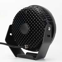 Lampe de travail LED ronde de 9 pouces, 140 W, non laser, phare tout-terrain, lampe de conduite, lampe étanche, barre de toit LED, pare-chocs pour Jeep