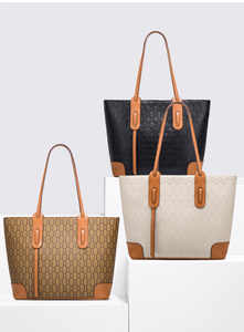 Borsa Tote Casual da Donna con Chiusura <span class=keywords><strong>a</strong></span> Zip, Materiale PU Impermeabile, Capacità 3-6L, Fodera in Cotone, Borsa <span class=keywords><strong>a</strong></span> Spalla alla Moda Marca <span class=keywords><strong>MELI</strong></span> - Product Image 3