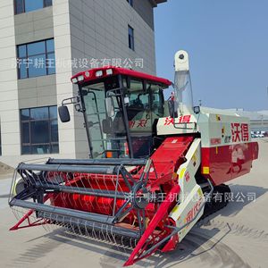 Moissonneuse-batteuse sur chenilles Wode 125 multifonctionnelle à haute productivité pour la récolte du riz et du blé - Product Image 3