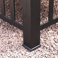 Table de foyer extérieur carrée en acier de 32 pouces pour patio, brasero de jardin pour barbecue, feu de camp et pique-nique