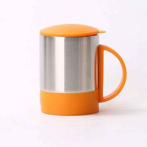 Stainless Steel Office Cup Lid Vacuum Insulated Travel <b>Mug</b> Modern Design Multi Color Leak-Proof <b>Large</b> Capacity for Hot Cold - Product Image 5