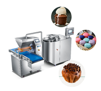 Déposeur de gâteaux automatique pour cupcakes, biscuits, gâteaux mille-feuilles avec eau pour utilisation en boulangerie Machine en acier inoxydable 304 à grande vitesse