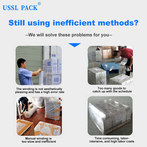 Envolvedora Elástica Eléctrica XT-4510-2 <span class=keywords><strong>sin</strong></span> Límite de Peso o Forma, Máquina Envolvedora de Palés Robótica Móvil Automática para Uso Industrial - Product Image 5