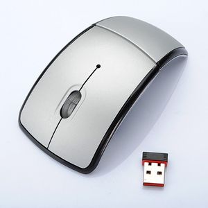 Pieghevole Mouse Wireless 2.4g Mouse per Computer con ottica USB opaca con superficie pieghevole Mouse ergonomico accessori per Laptop - Product Image 3