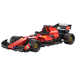 Su misura 264 pz 1:18 Building Block Game F1 auto da corsa (Pull Back) - Product Image 2