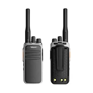 UHF400-470MHz de modo analógico para negocios, radio bidireccional con batería de 2000mAh, 7,4 V, 0,5 W, 5W, conmutable