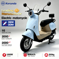 Moto électrique de course haute puissance en gros avec tension 60V et vitesse maximale de 60 km/h pour adultes