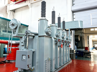Transformador de Distribución Trifásico de Gran Potencia Sumergido en Aceite, Bobinado Doble de Cobre, Alta Eficiencia, Baja Pérdida, 110kV 11kV 50Hz