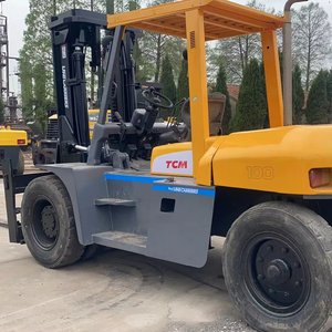 Vigoshop Japan Manufactured <b>Used</b> TCM FD100 Diesel Forklift with 1220x125x50 Fork Specifications Durable and Long Service Life - Product Image 1