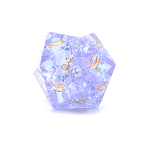 ลูกเต๋าหินสังเคราะห์ LM แบบแตกสีเขียวเงา สำหรับเกม DND <span class=keywords><strong>RPG</strong></span> - Product Image 2